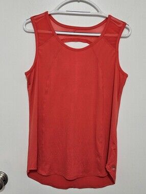Gaiam Red Sleeveless Active Tank Top - Women Size Large